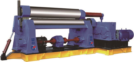 水平下(xia)調式三輥卷闆機(jī)