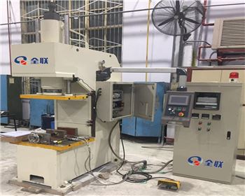 河南(nán)熱壓下陷成型(xing)機