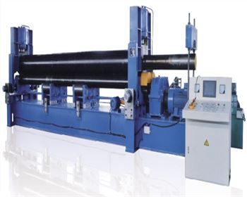 大型上輥(gun)萬能式三輥卷闆(pan)機