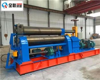 三輥卷闆(pan)機的工作原(yuán)理