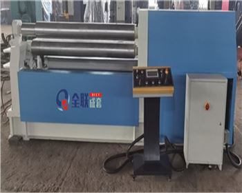 數控全液(ye)壓斜線四(sì)輥卷闆機(jī)